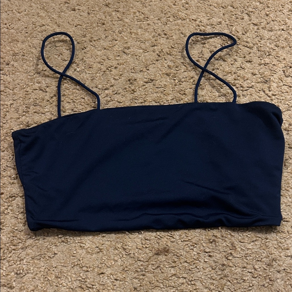 SHEIN Deep Blue Spaghetti Strap Top